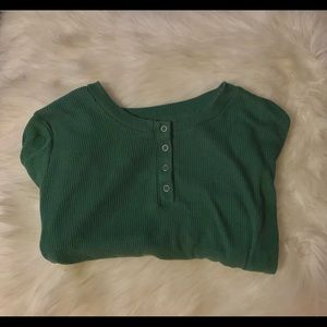 🌵cropped american eagle capped sleeved tee🌵